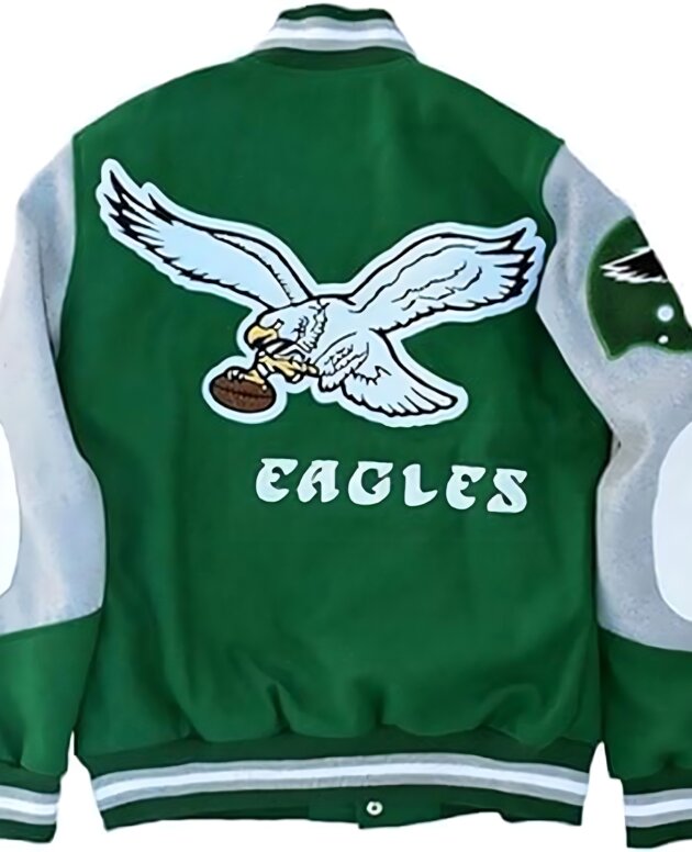 Philadelphia Eagles Varsity Letterman Jacket
